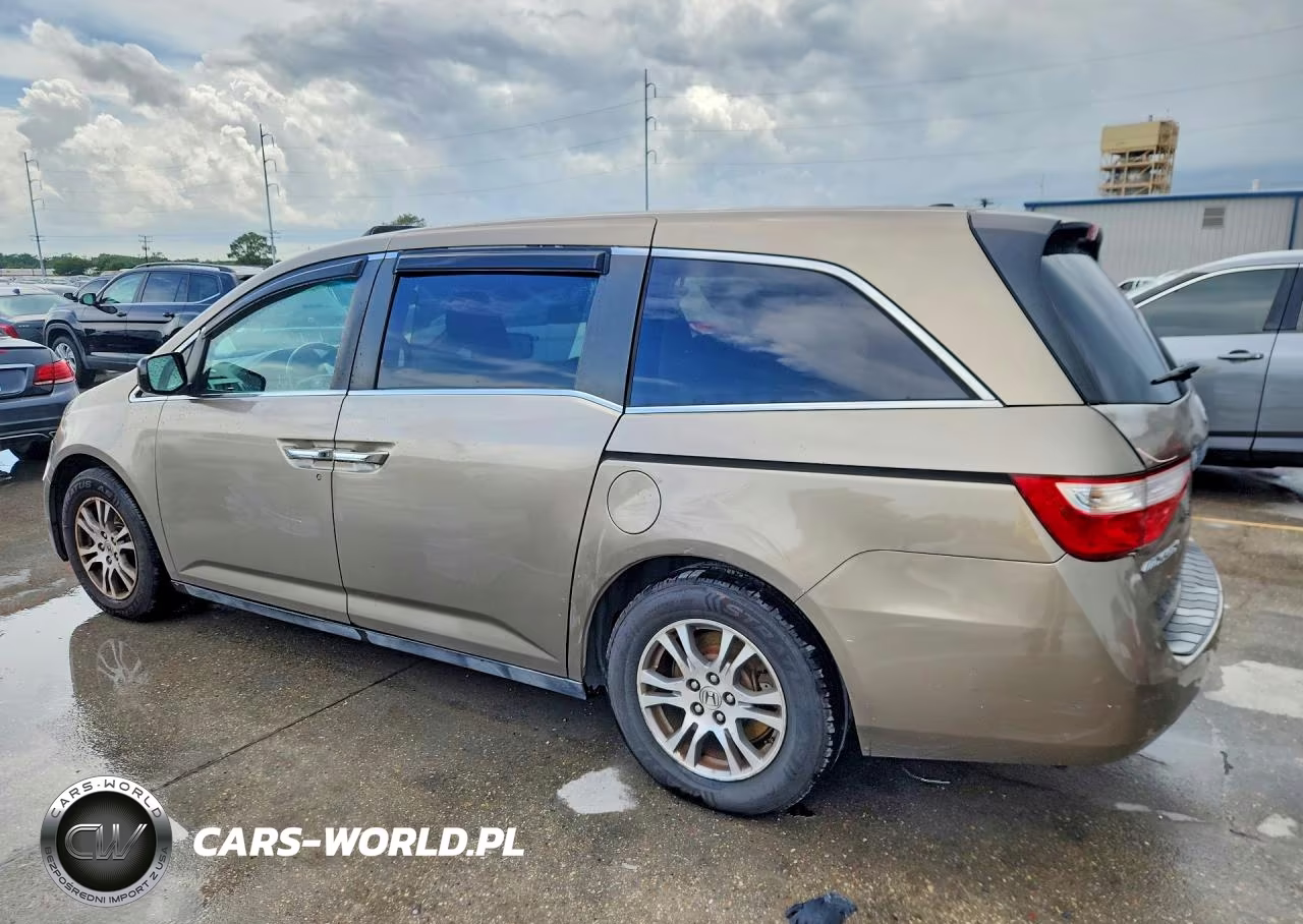 2011 Honda Odyssey Exl VIN:5FNRL5H64BB077348 - 2