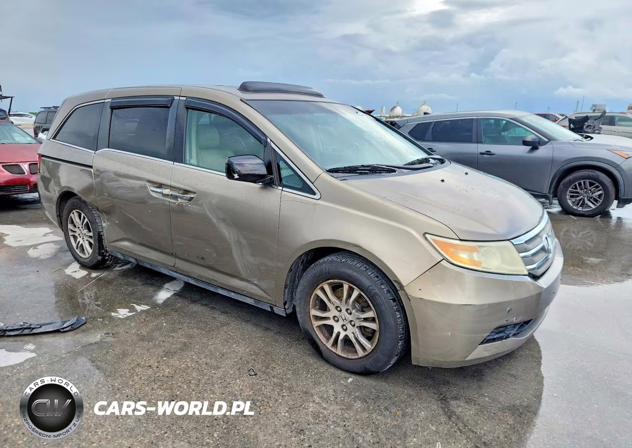 2011 Honda Odyssey Exl VIN:5FNRL5H64BB077348 - 4