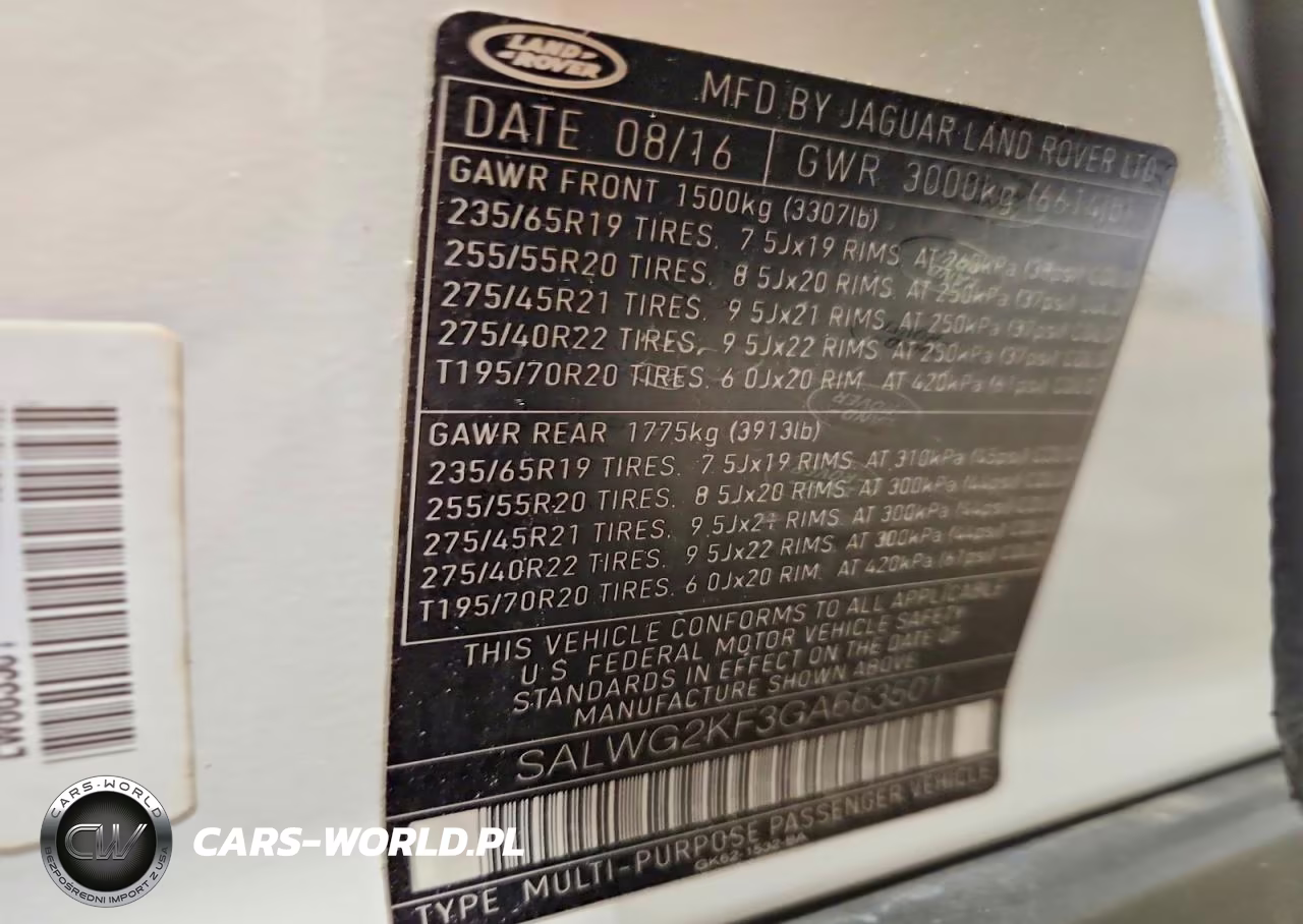 2016 Land Rover Range Rover Sport Se VIN:SALWG2KF3GA663501 - 13