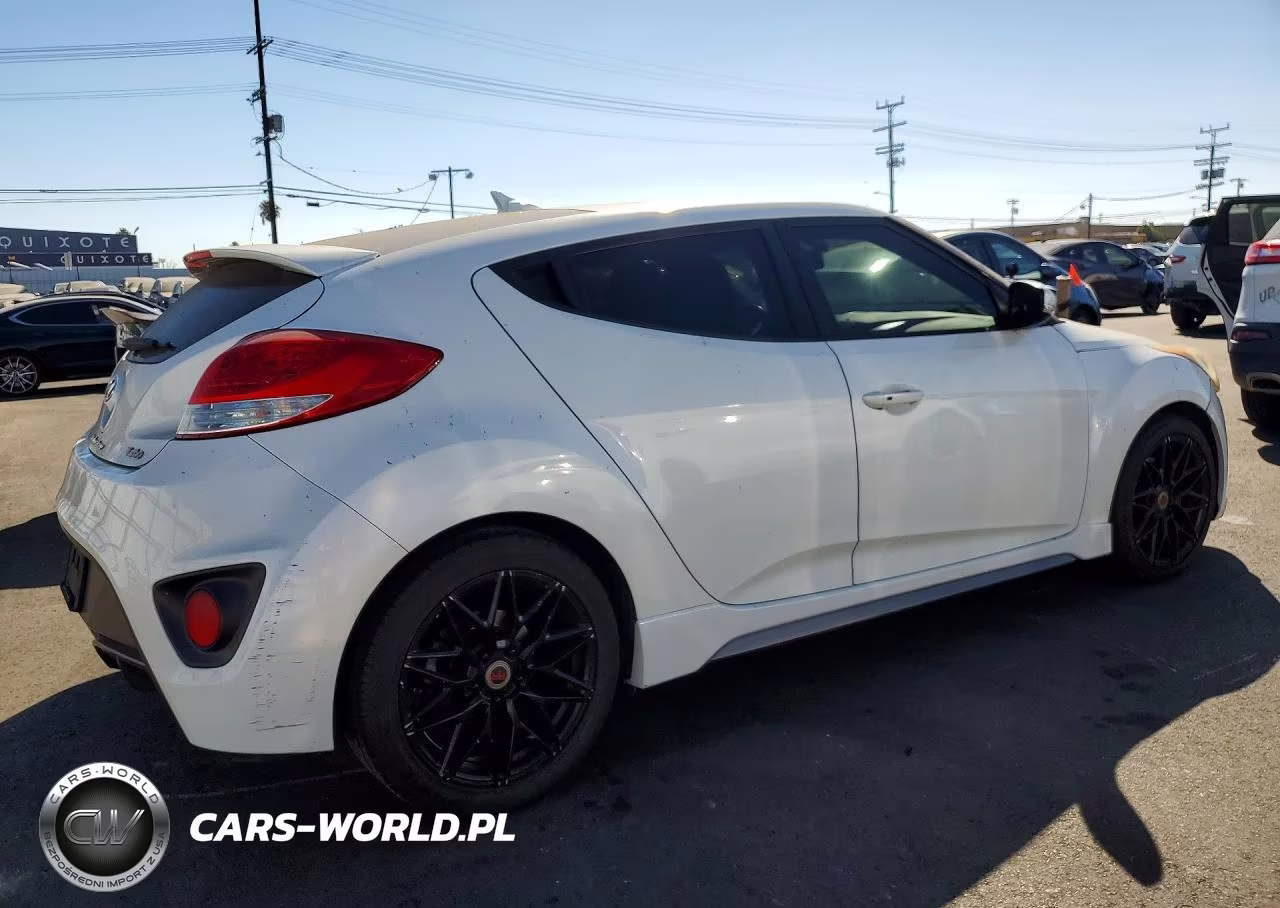 2015 Hyundai Veloster Turbo VIN:KMHTC6AE6FU216904 - 3