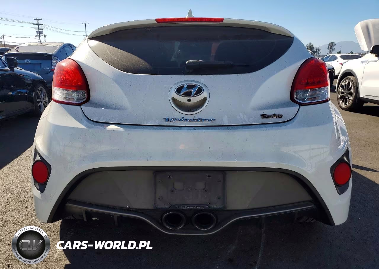2015 Hyundai Veloster Turbo VIN:KMHTC6AE6FU216904 - 6