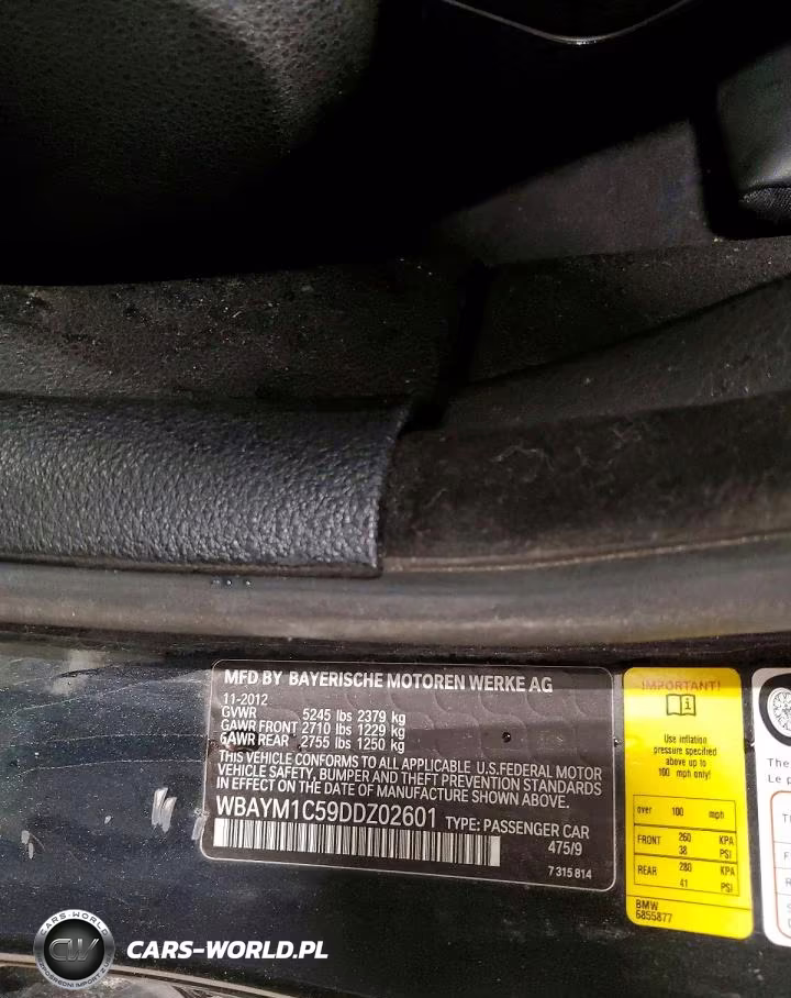 2013 BMW 650 Xi VIN:WBAYM1C59DDZ02601 - 13