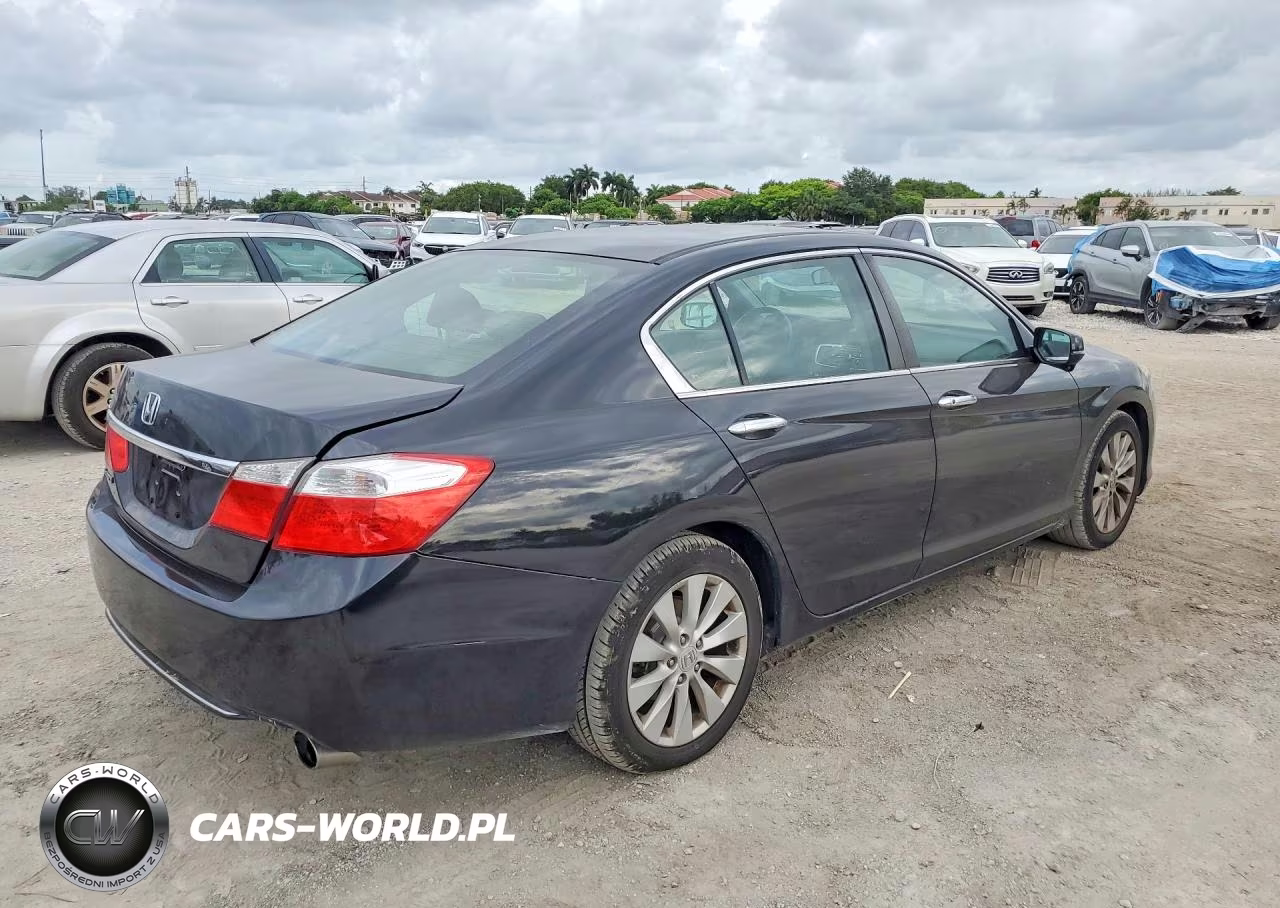 2014 Honda Accord Ex VIN:1HGCR2F70EA037460 - 3