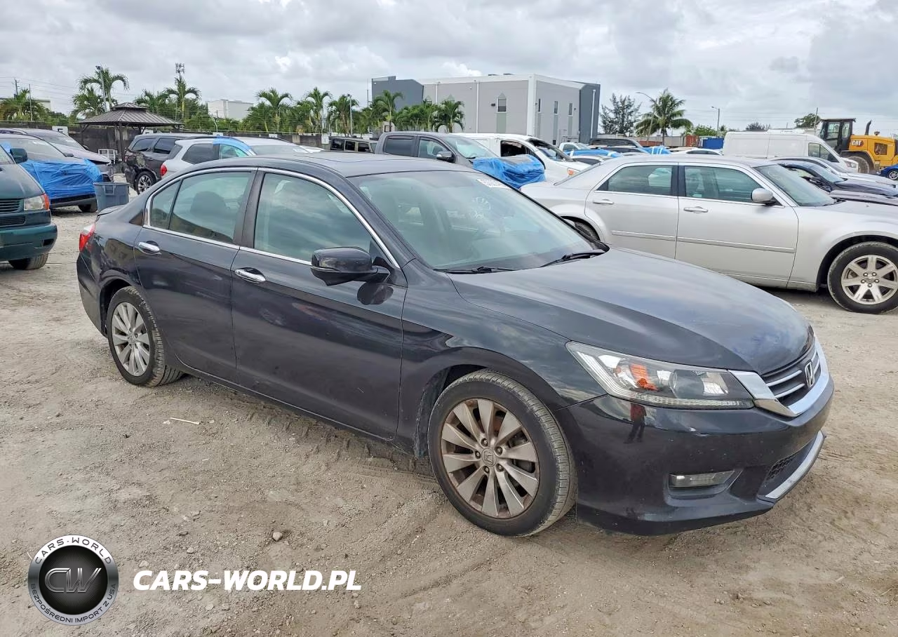 2014 Honda Accord Ex VIN:1HGCR2F70EA037460 - 4