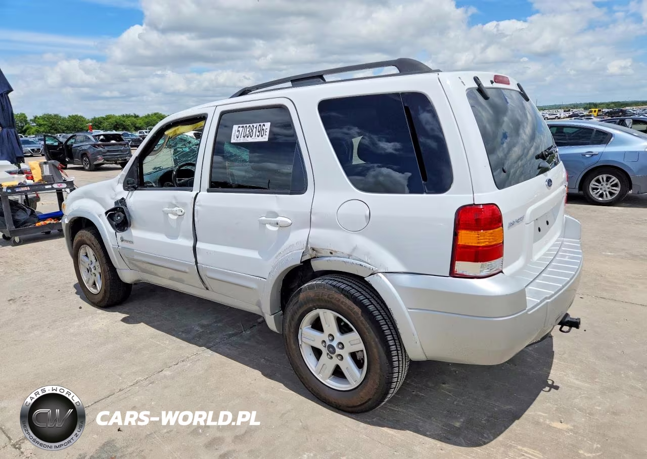 2007 Ford Escape Hev VIN:1FMCU49H17KB90306 - 2