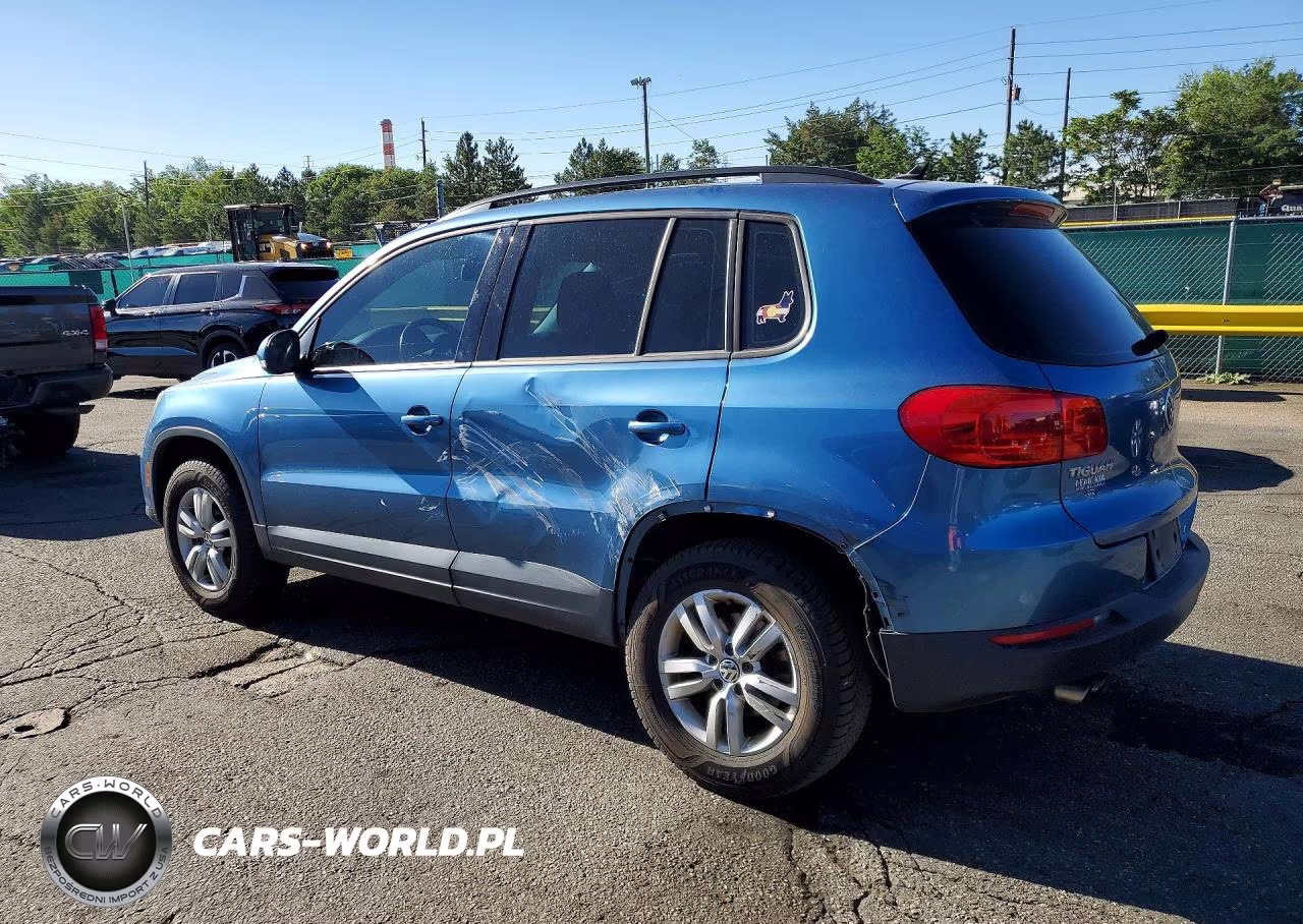 2017 Volkswagen Tiguan S VIN:WVGAV7AX7HK004603 - 2