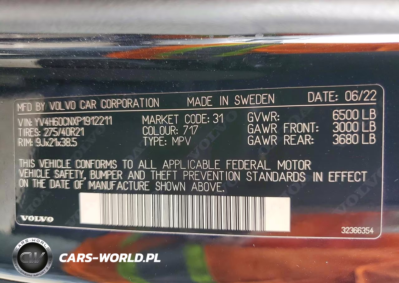 2023 Volvo Xc90 Plus VIN:YV4H60CNXP1912211 - 13