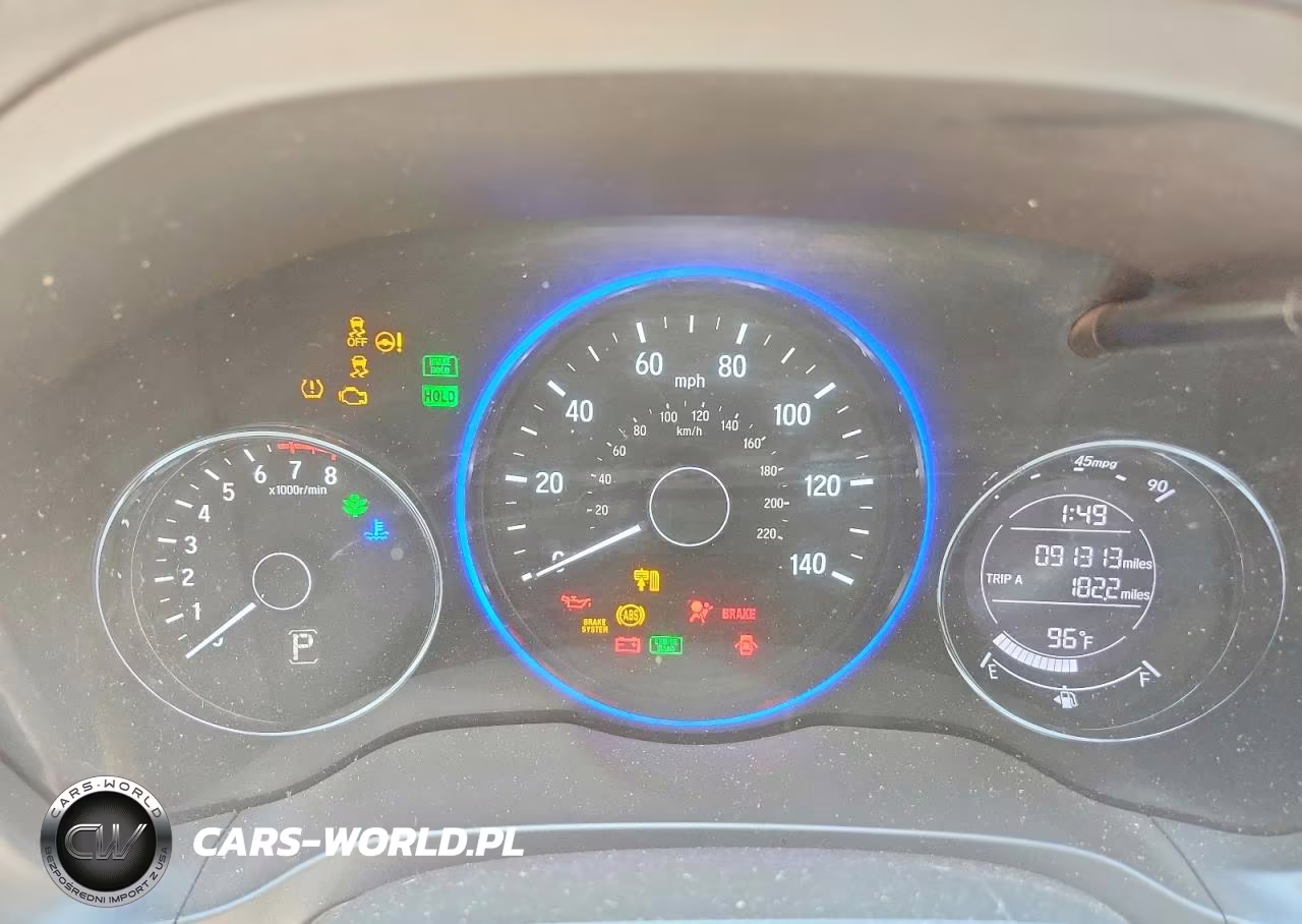 2017 Honda Hr-V Lx VIN:3CZRU5H3XHM704653 - 9