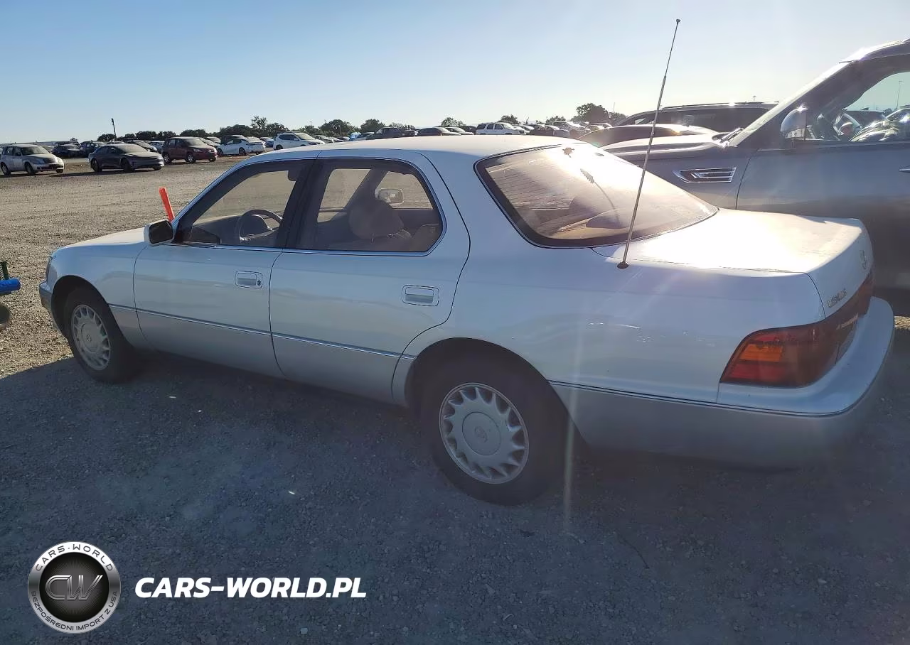 1991 Lexus Ls 400 VIN:JT8UF11E7M0093037 - 2