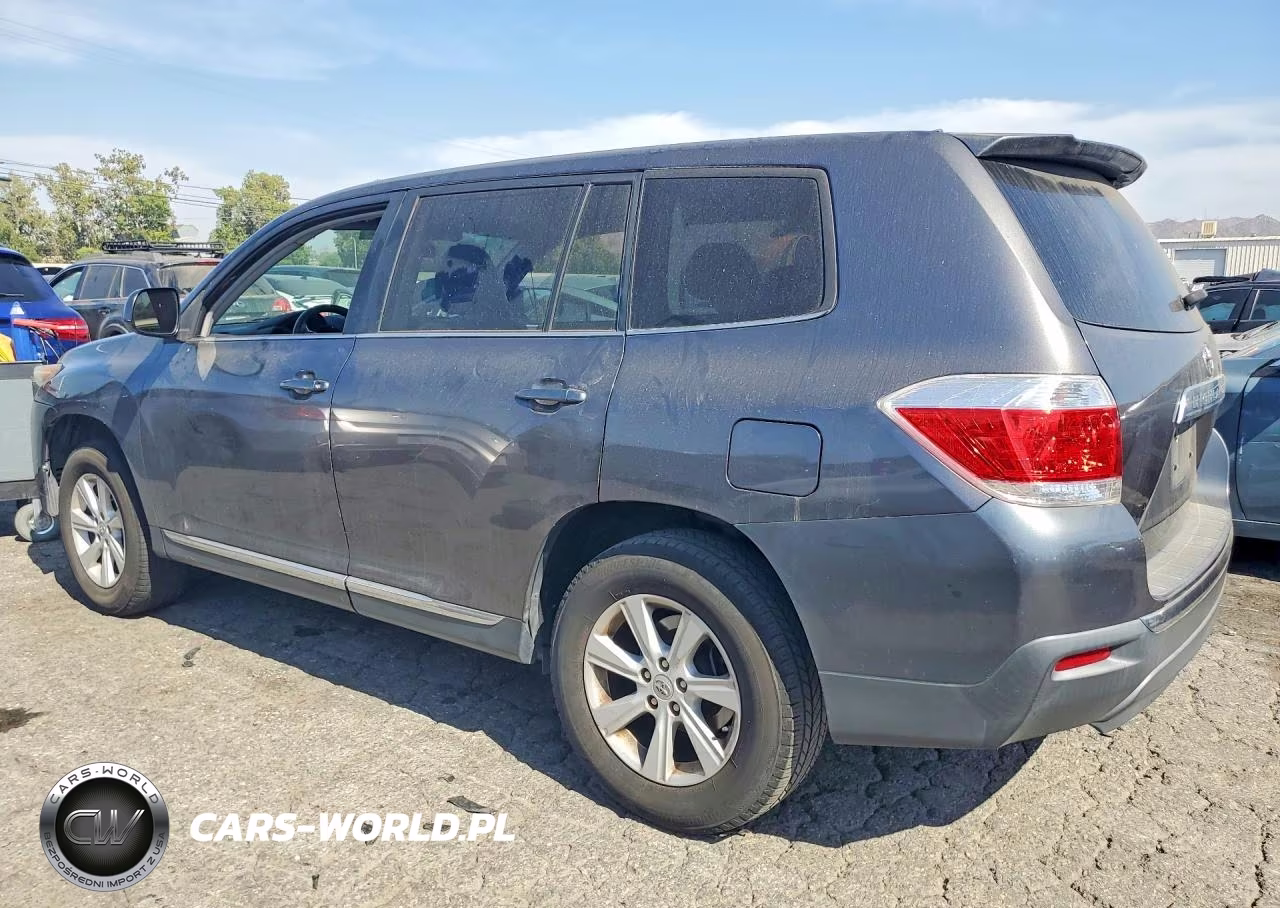 2013 Toyota Highlander Base VIN:5TDZA3EH3DS032304 - 2
