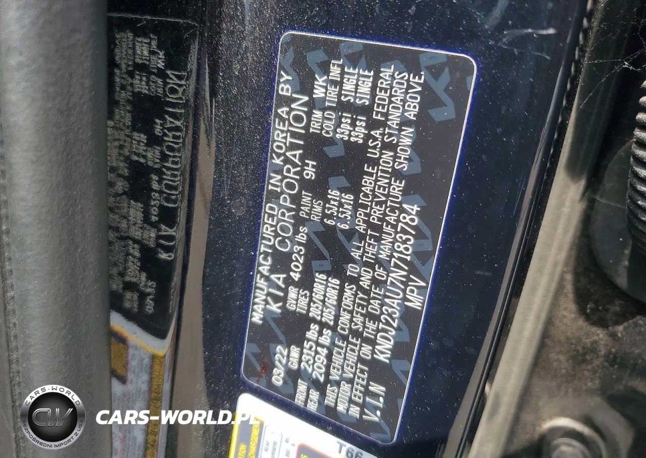 2022 Kia Soul Lx VIN:KNDJ23AU7N7183784 - 12