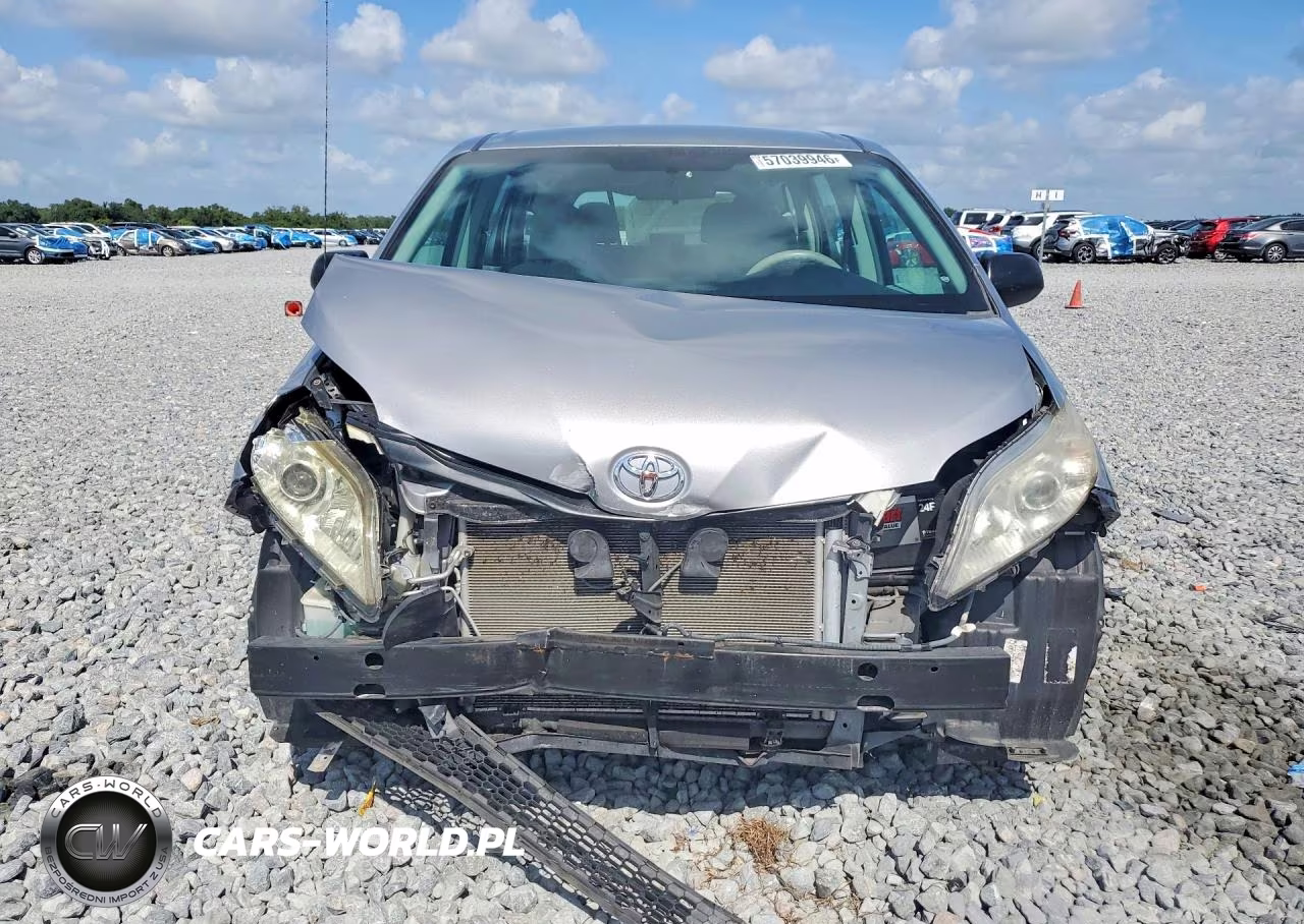 2012 Toyota Sienna Base 7-Passenger VIN:5TDZK3DC6CS196583 - 5