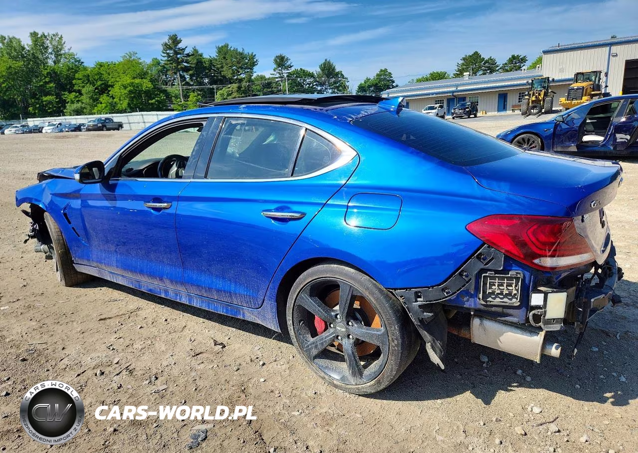 2020 Genesis G70 Elite VIN:KMTG74LE2LU042032 - 2
