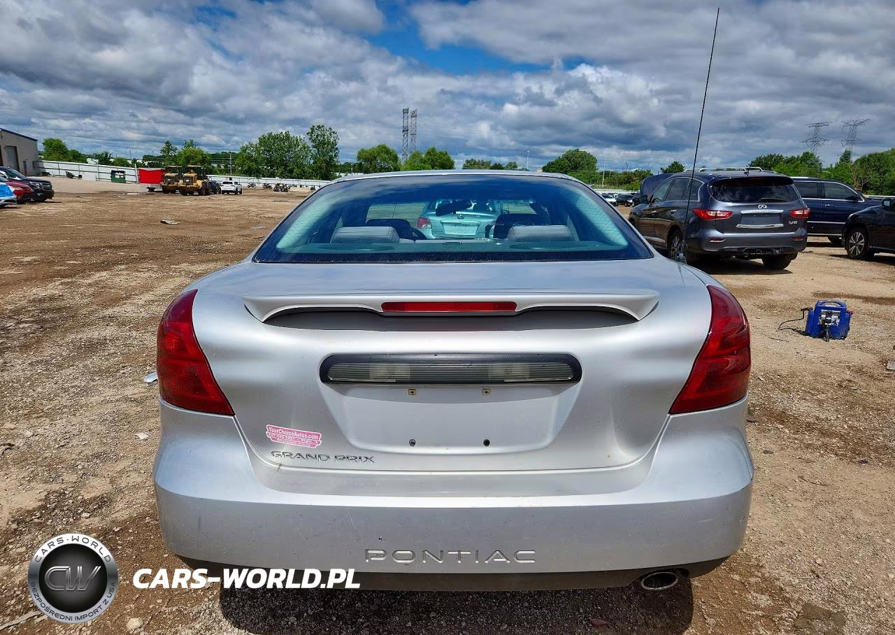 2005 Pontiac Grand Prix VIN:2G2WP542851309181 - 6