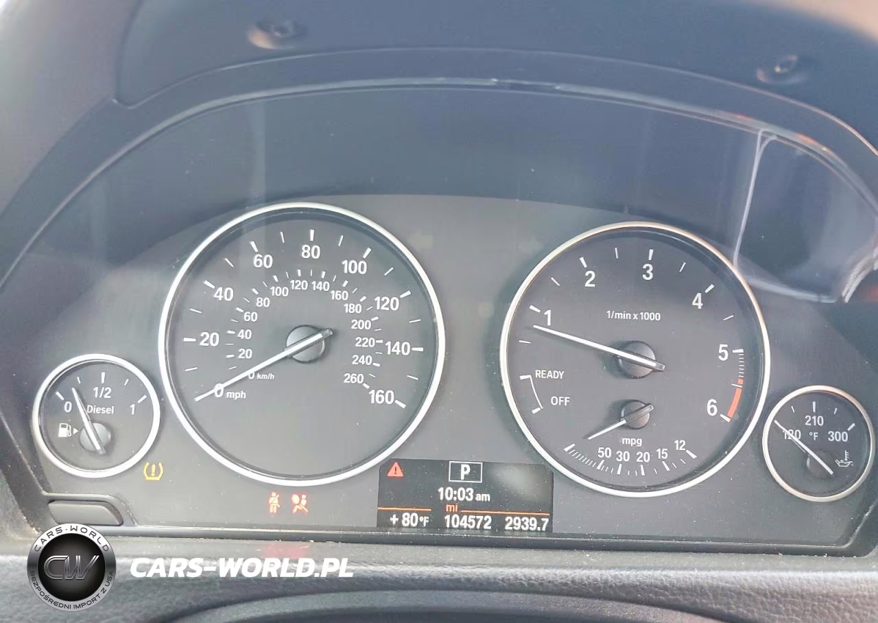 2014 BMW 328 D xDrive VIN:WBA3D5C59EKX98416 - 9