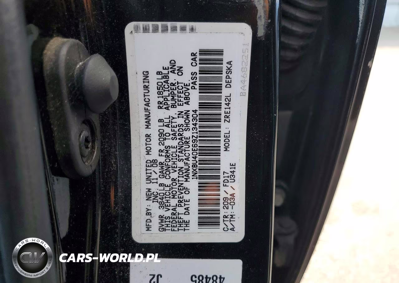 2009 Toyota Corolla S VIN:1NXBU40E69Z134304 - 12