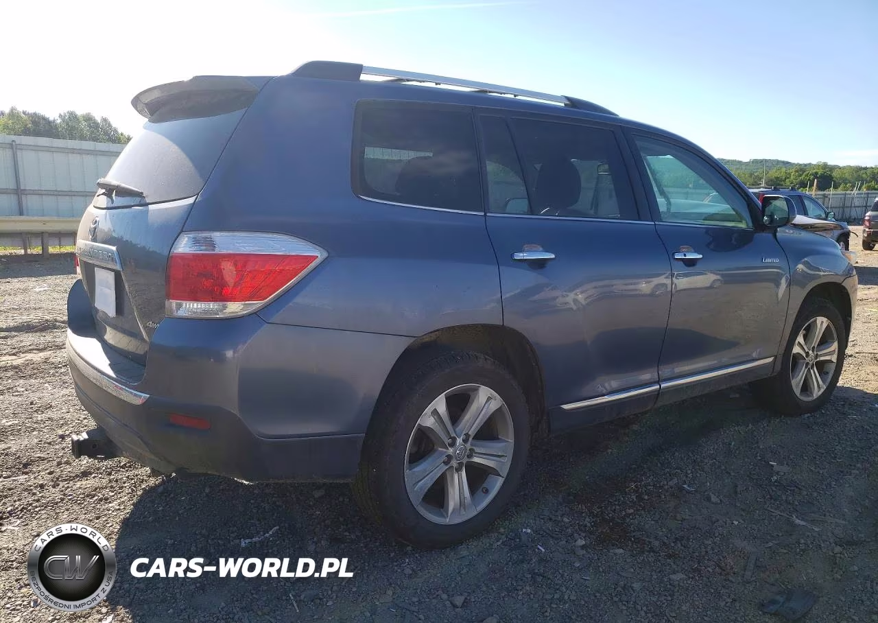 2013 Toyota Highlander Limited VIN:5TDDK3EH6DS181071 - 3
