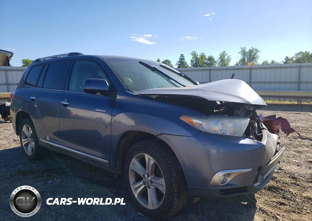2013 Toyota Highlander Limited VIN:5TDDK3EH6DS181071 - 4