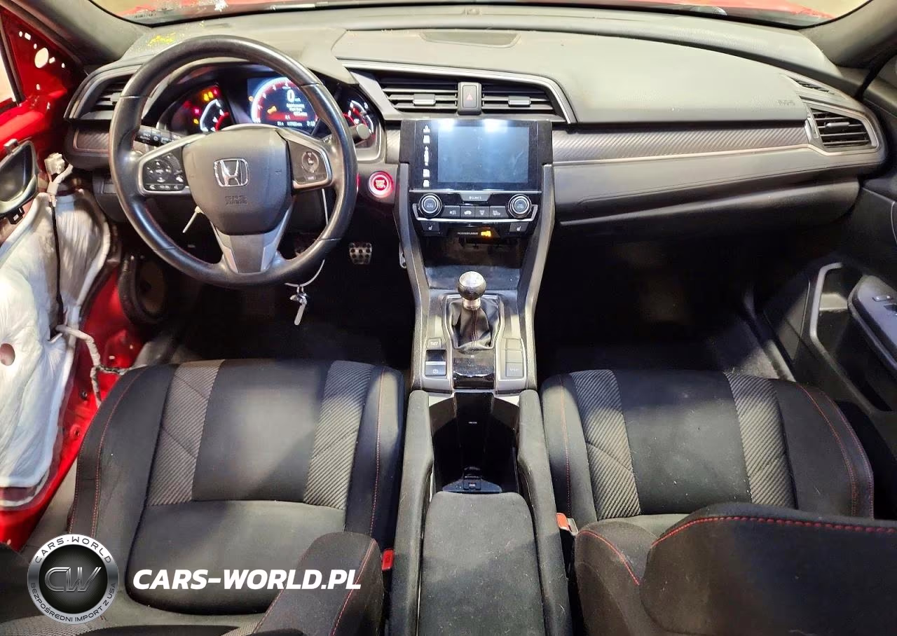 2017 Honda Civic Si VIN:2HGFC1E59HH703245 - 8