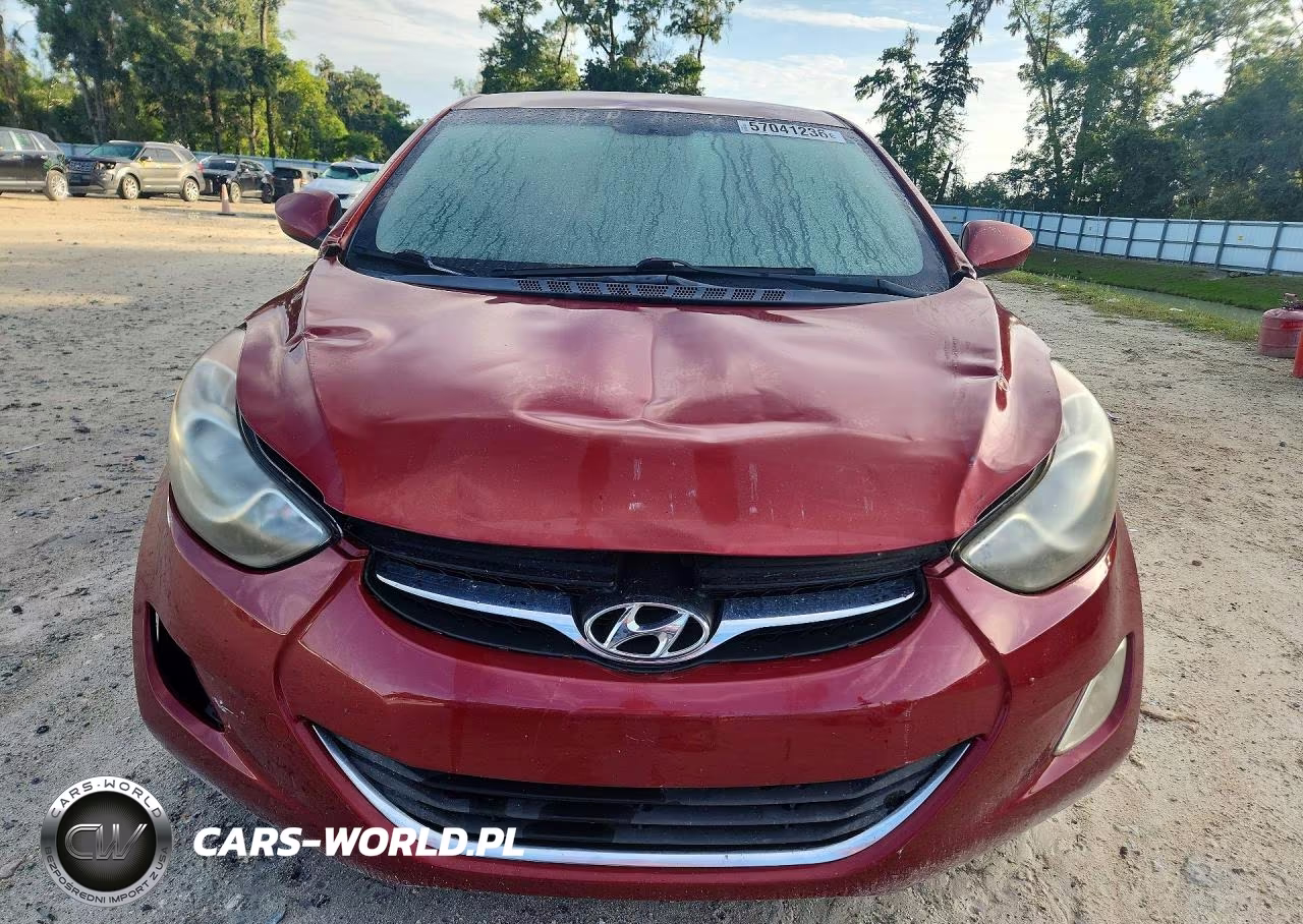 2013 Hyundai Elantra Gls VIN:5NPDH4AE3DH443781 - 5