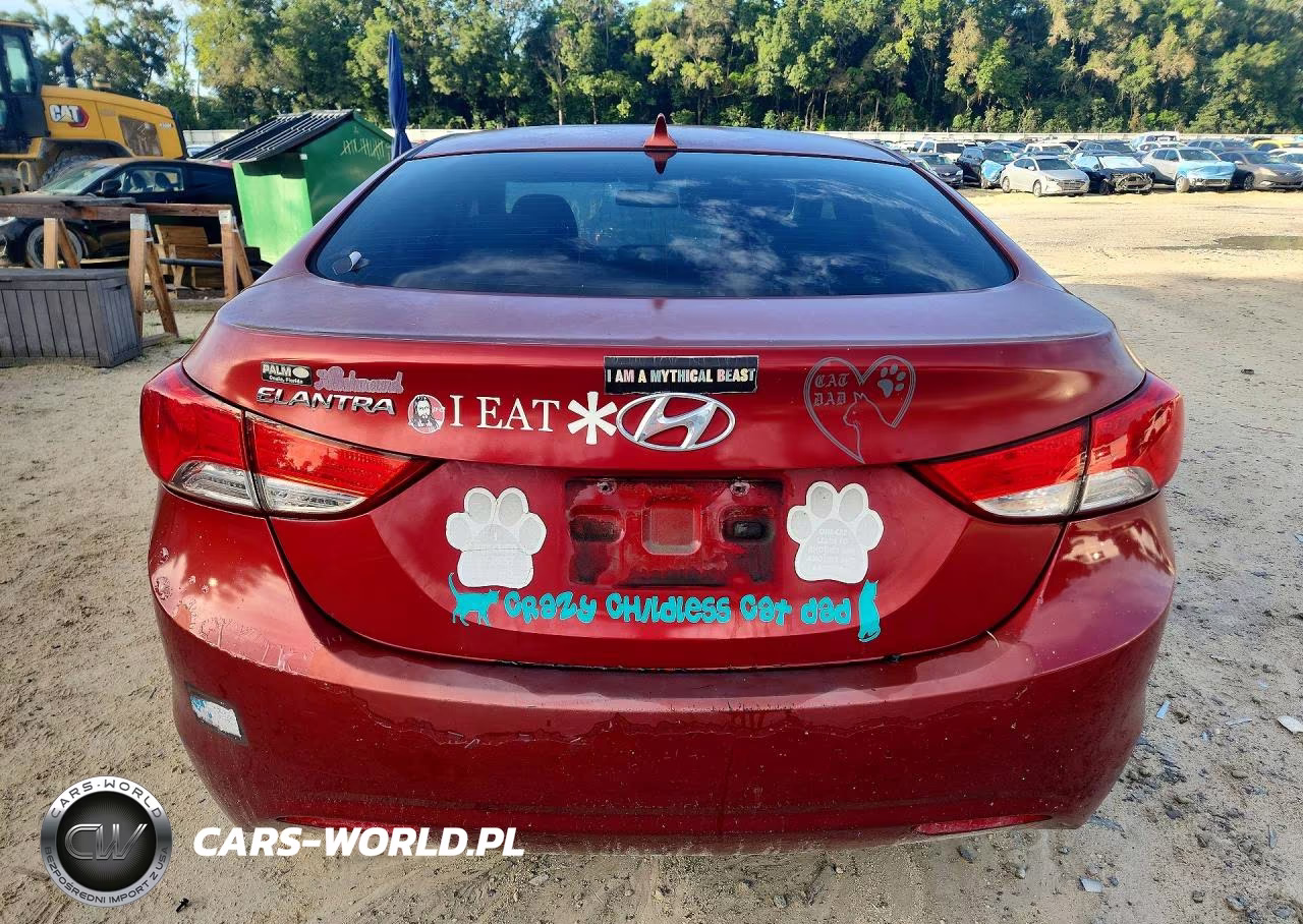 2013 Hyundai Elantra Gls VIN:5NPDH4AE3DH443781 - 6