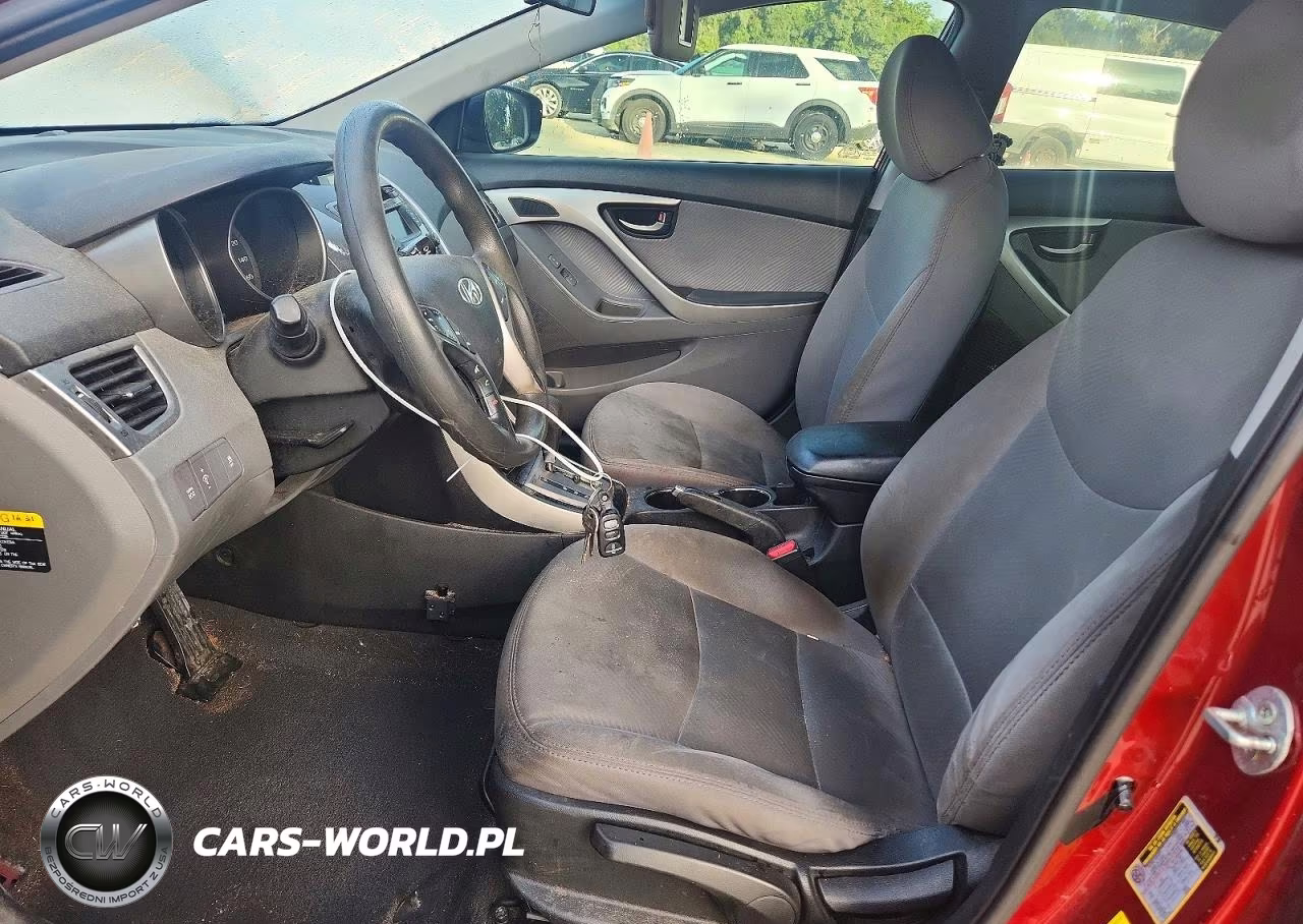 2013 Hyundai Elantra Gls VIN:5NPDH4AE3DH443781 - 7