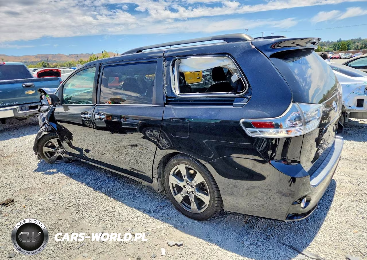 2017 Toyota Sienna Se VIN:5TDXZ3DC8HS777853 - 2