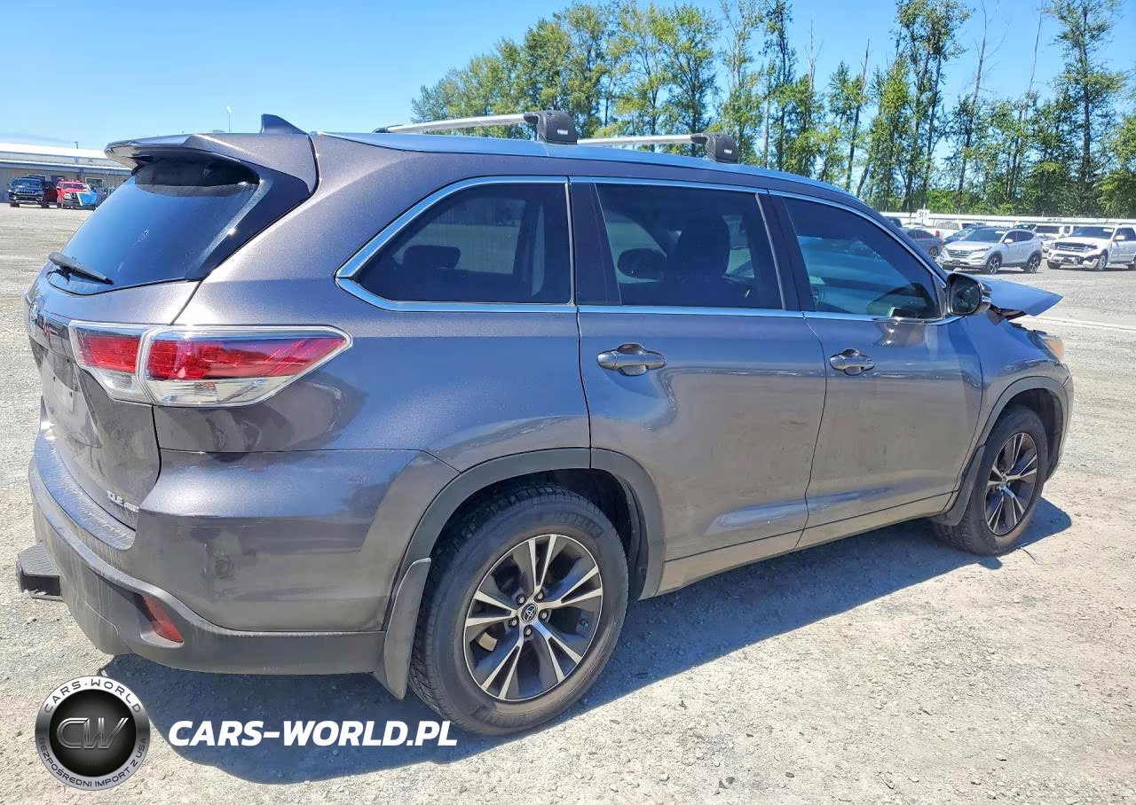 2016 Toyota Highlander Xle VIN:5TDJKRFH0GS232203 - 3