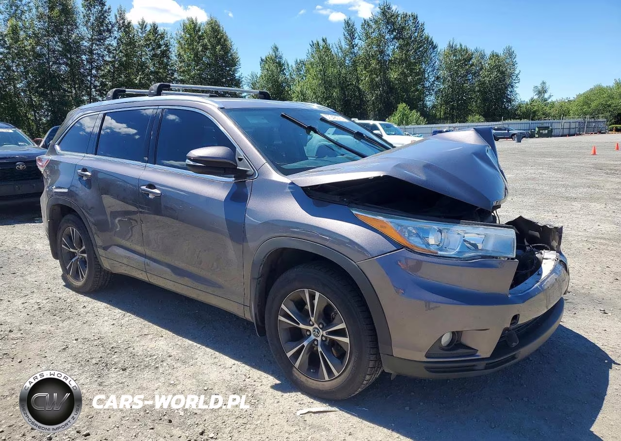 2016 Toyota Highlander Xle VIN:5TDJKRFH0GS232203 - 4