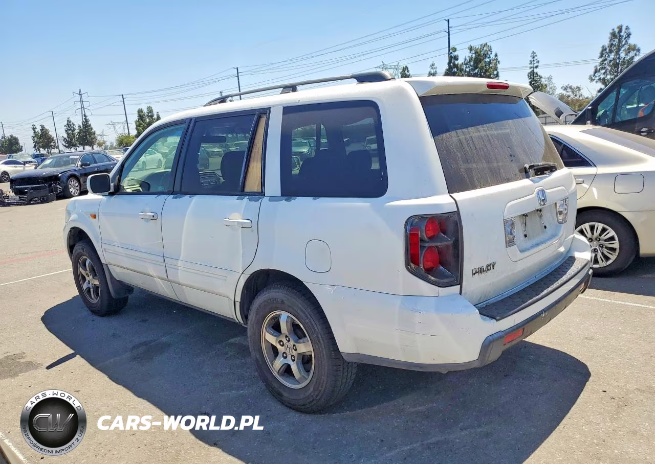 2007 Honda Pilot Ex VIN:5FNYF28497B035877 - 2