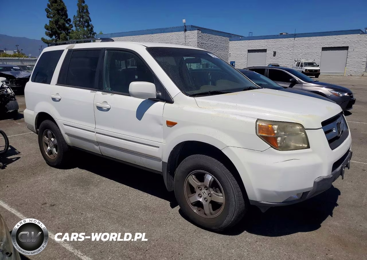 2007 Honda Pilot Ex VIN:5FNYF28497B035877 - 4