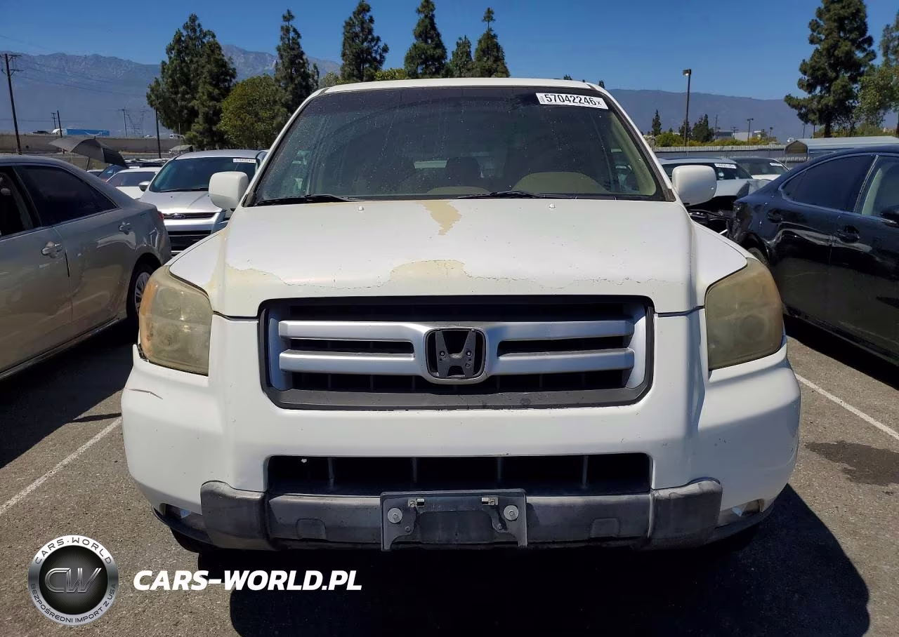 2007 Honda Pilot Ex VIN:5FNYF28497B035877 - 5