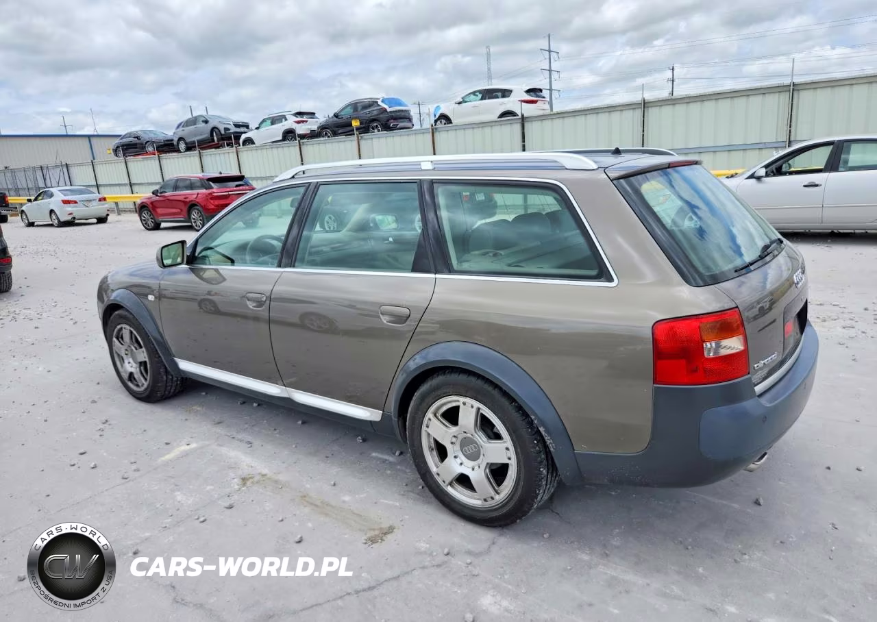 2002 Audi Allroad VIN:WA1YD64B92N102306 - 2
