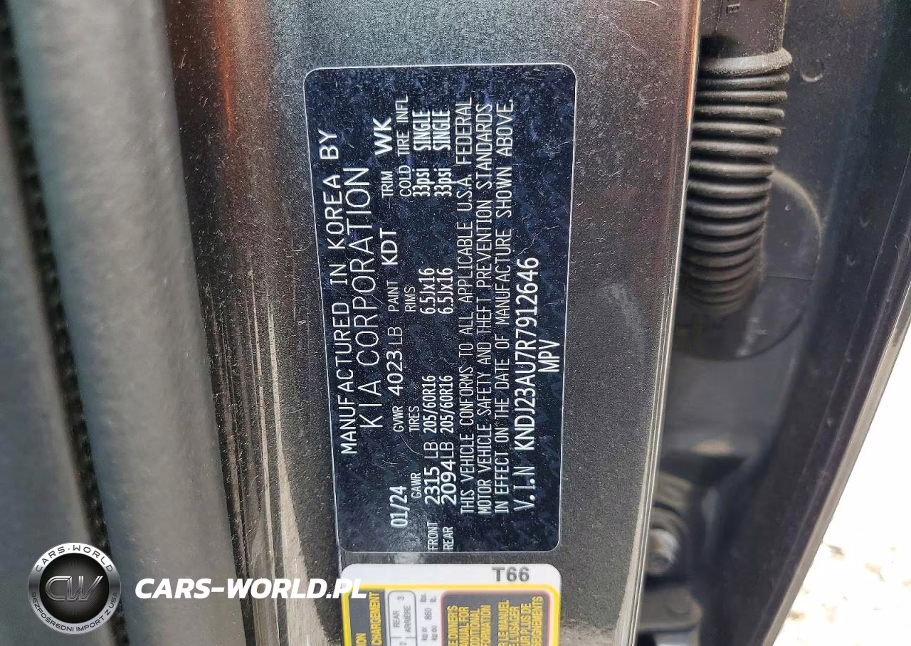 2024 Kia Soul Lx VIN:KNDJ23AU7R7912646 - 13