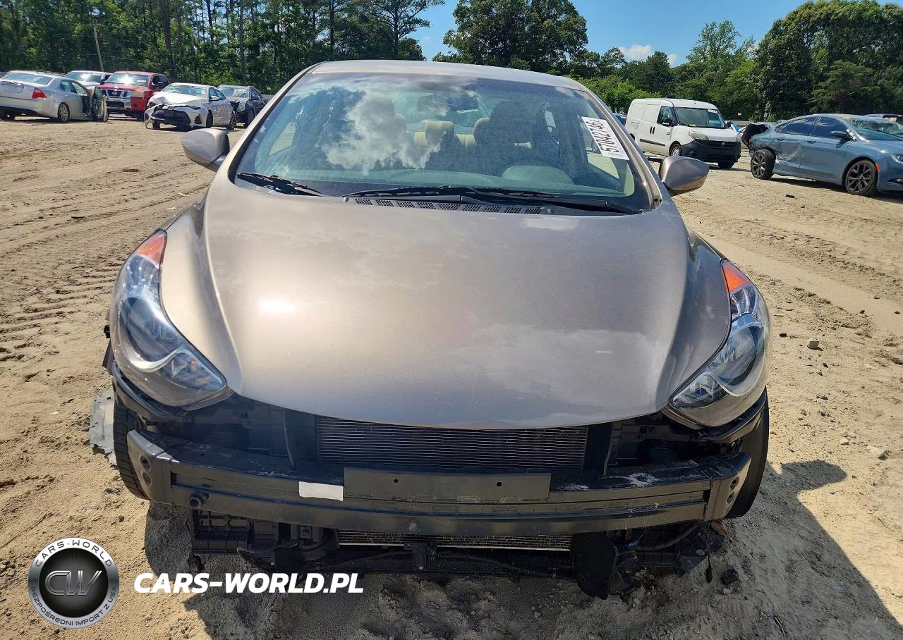 2013 Hyundai Elantra Gls VIN:5NPDH4AE6DH326101 - 5