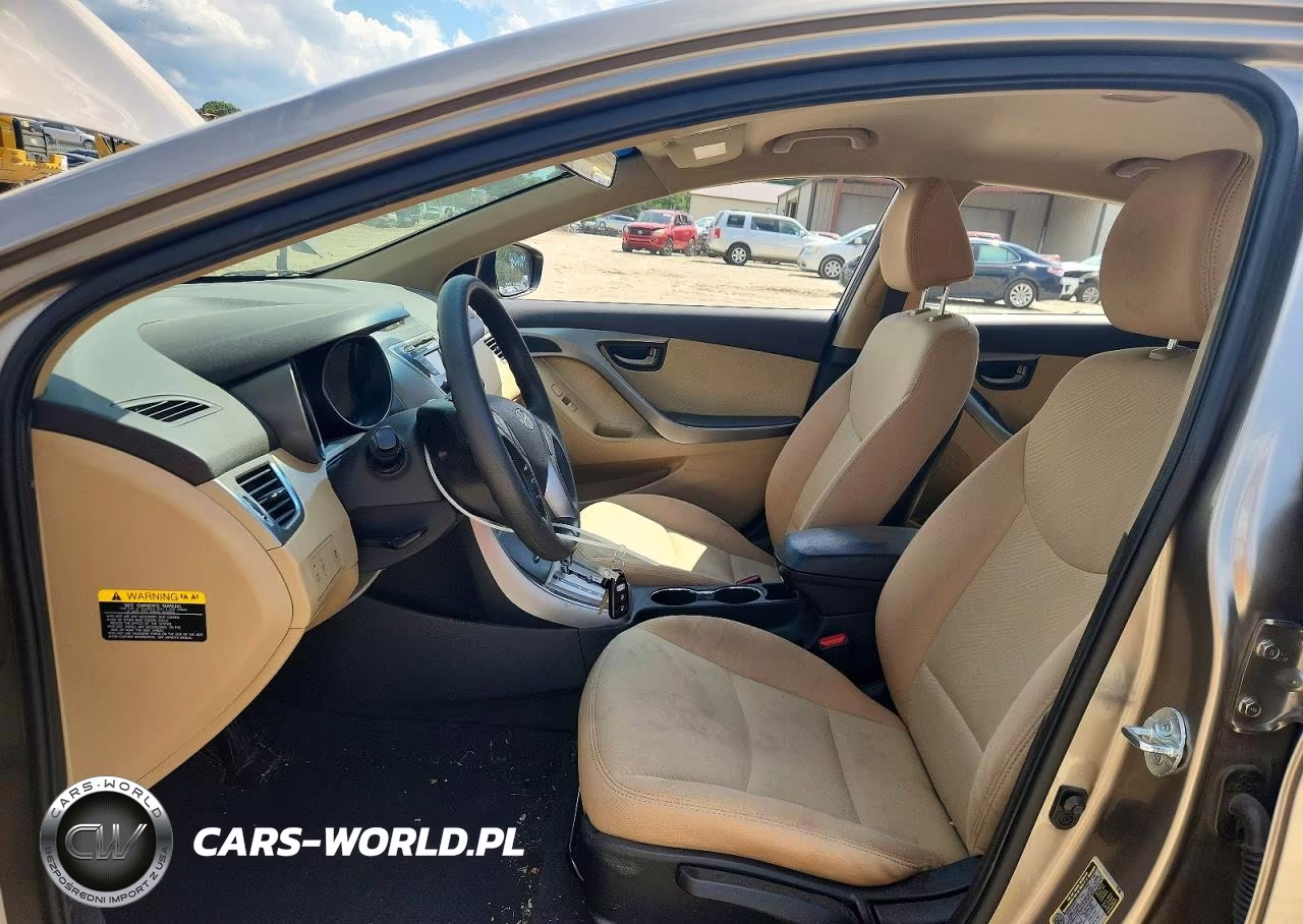2013 Hyundai Elantra Gls VIN:5NPDH4AE6DH326101 - 7