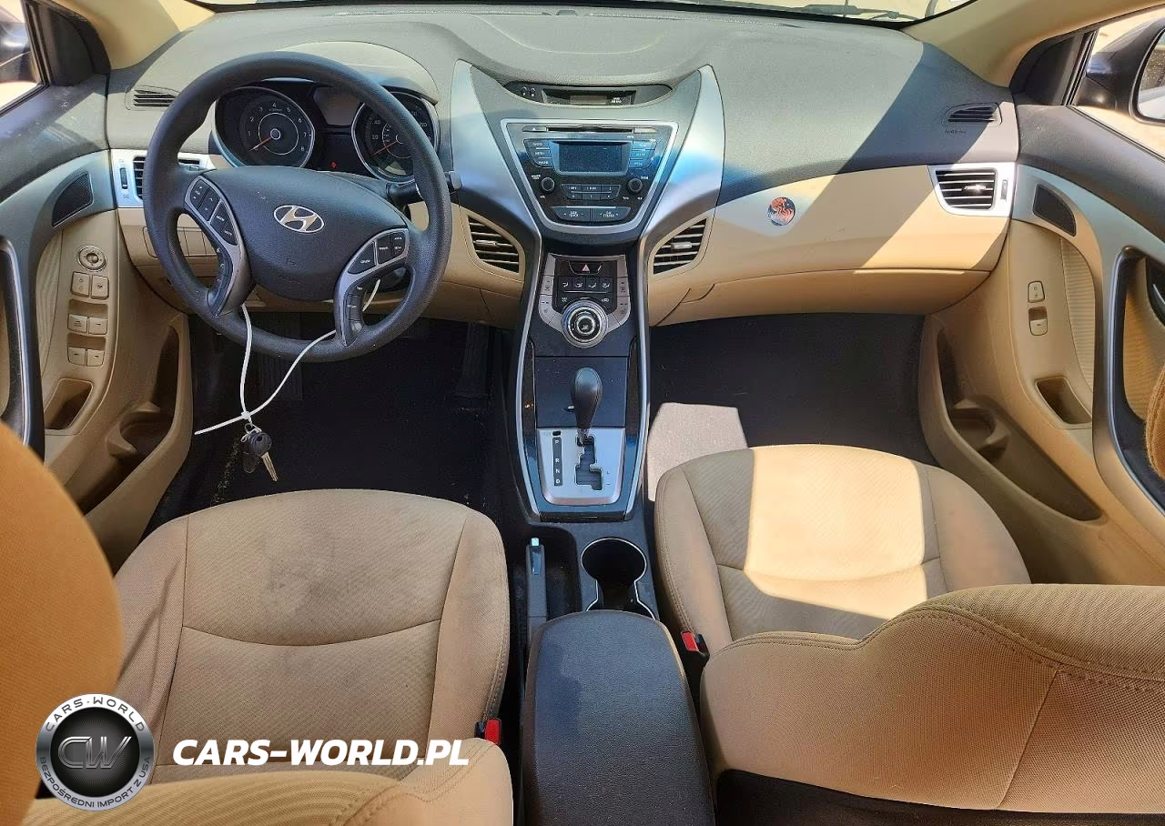 2013 Hyundai Elantra Gls VIN:5NPDH4AE6DH326101 - 8