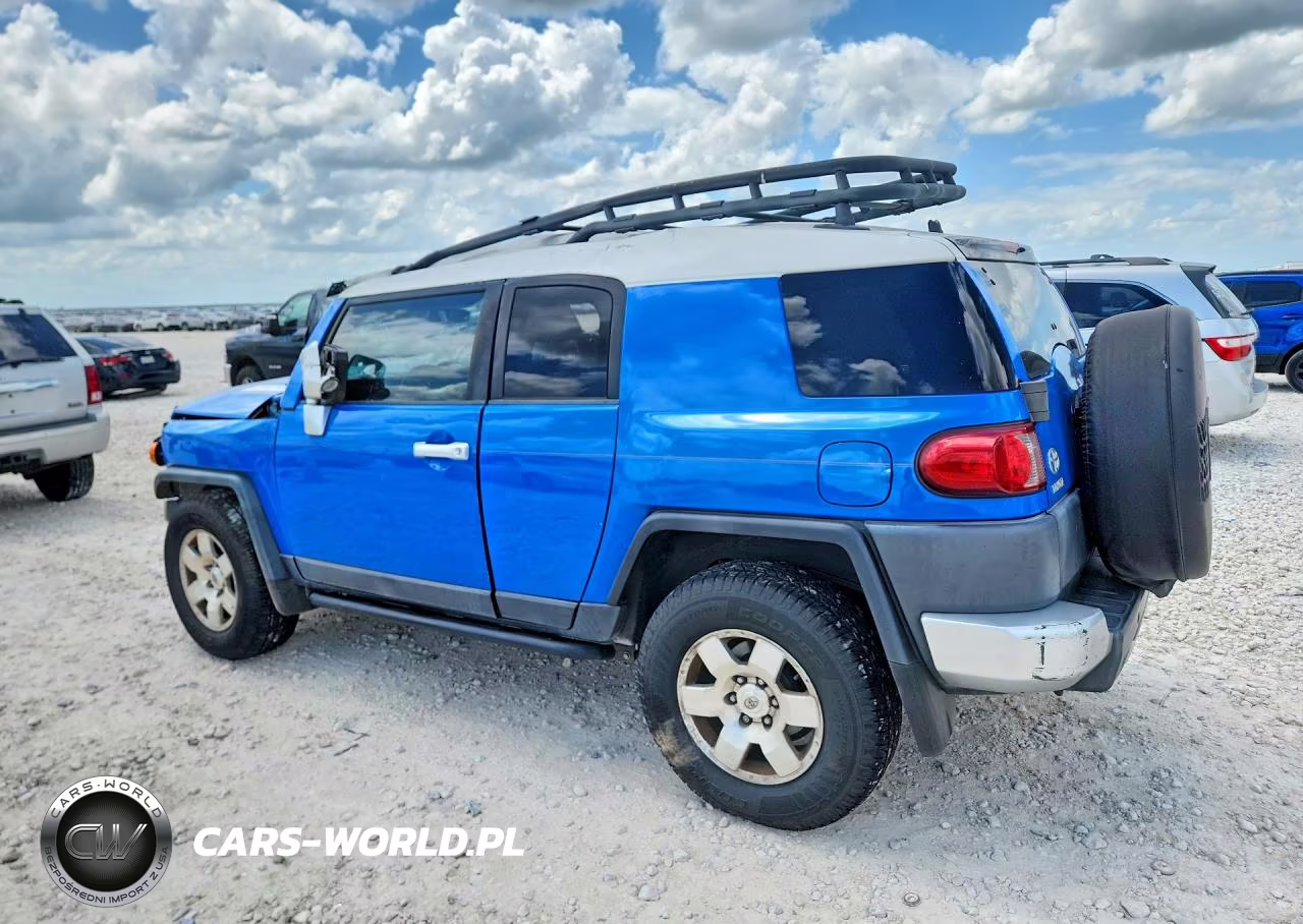 2007 Toyota Fj Cruiser Base VIN:JTEZU11F770015198 - 2