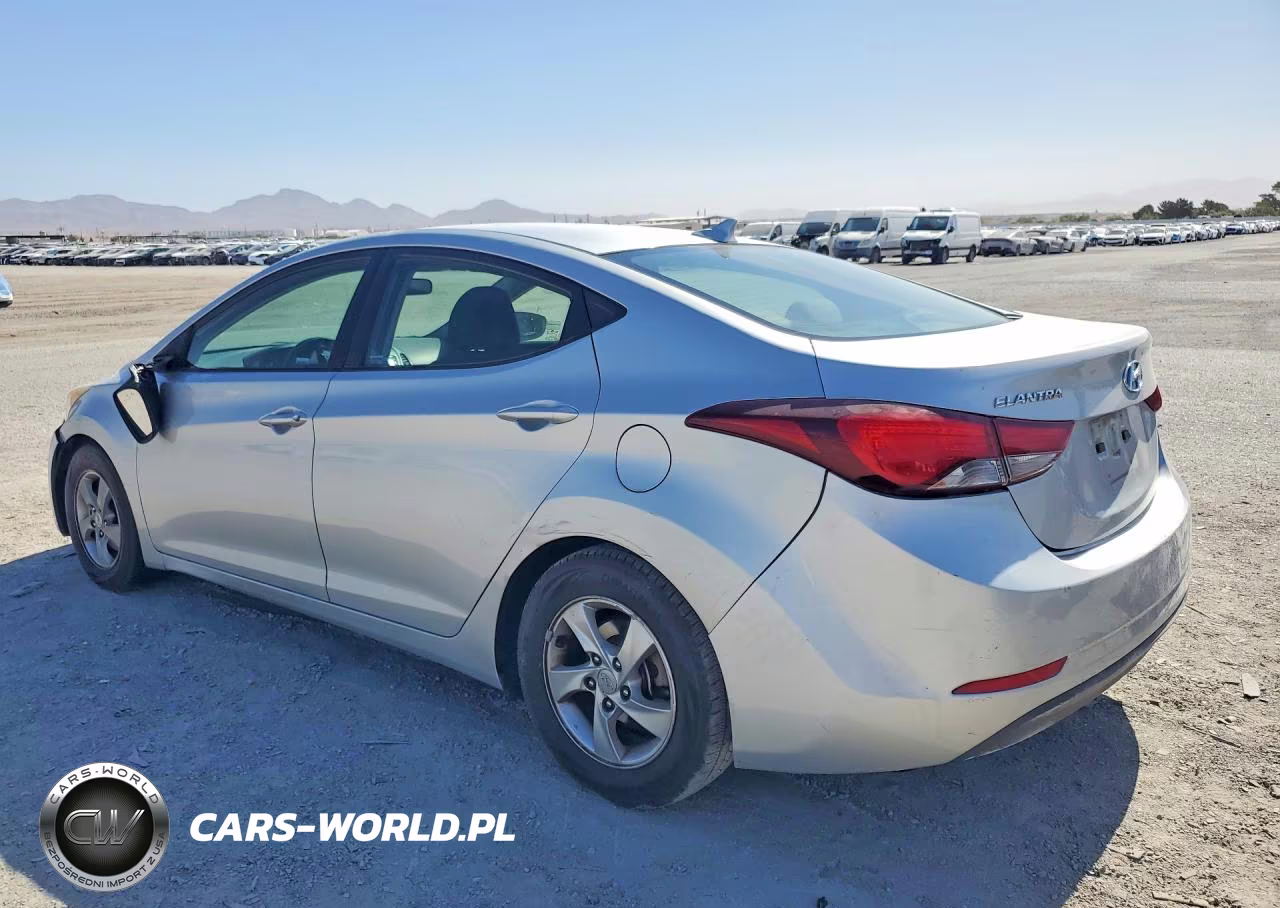 2015 Hyundai Elantra Se VIN:KMHDH4AE5FU388125 - 2