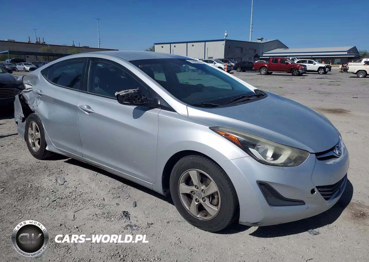 2015 Hyundai Elantra Se VIN:KMHDH4AE5FU388125 - 4