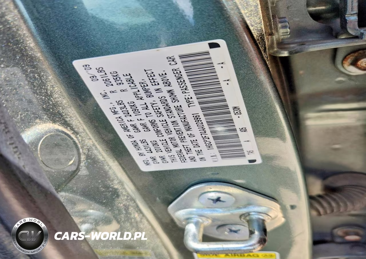2010 Honda Accord Ex VIN:1HGCP2F74AA029961 - 12