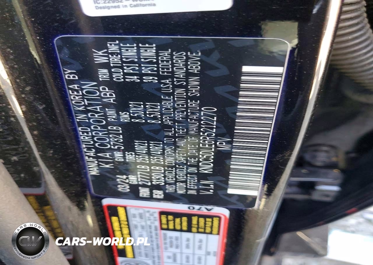 2024 Kia Ev6 Gt VIN:KNDC5DLE6R5212270 - 12