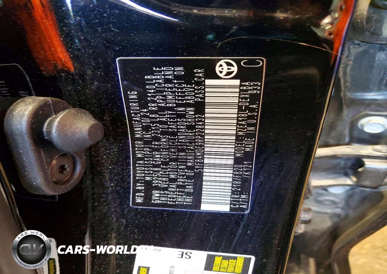 2024 Toyota Corolla Le VIN:5YFB4MDE9RP228432 - 13