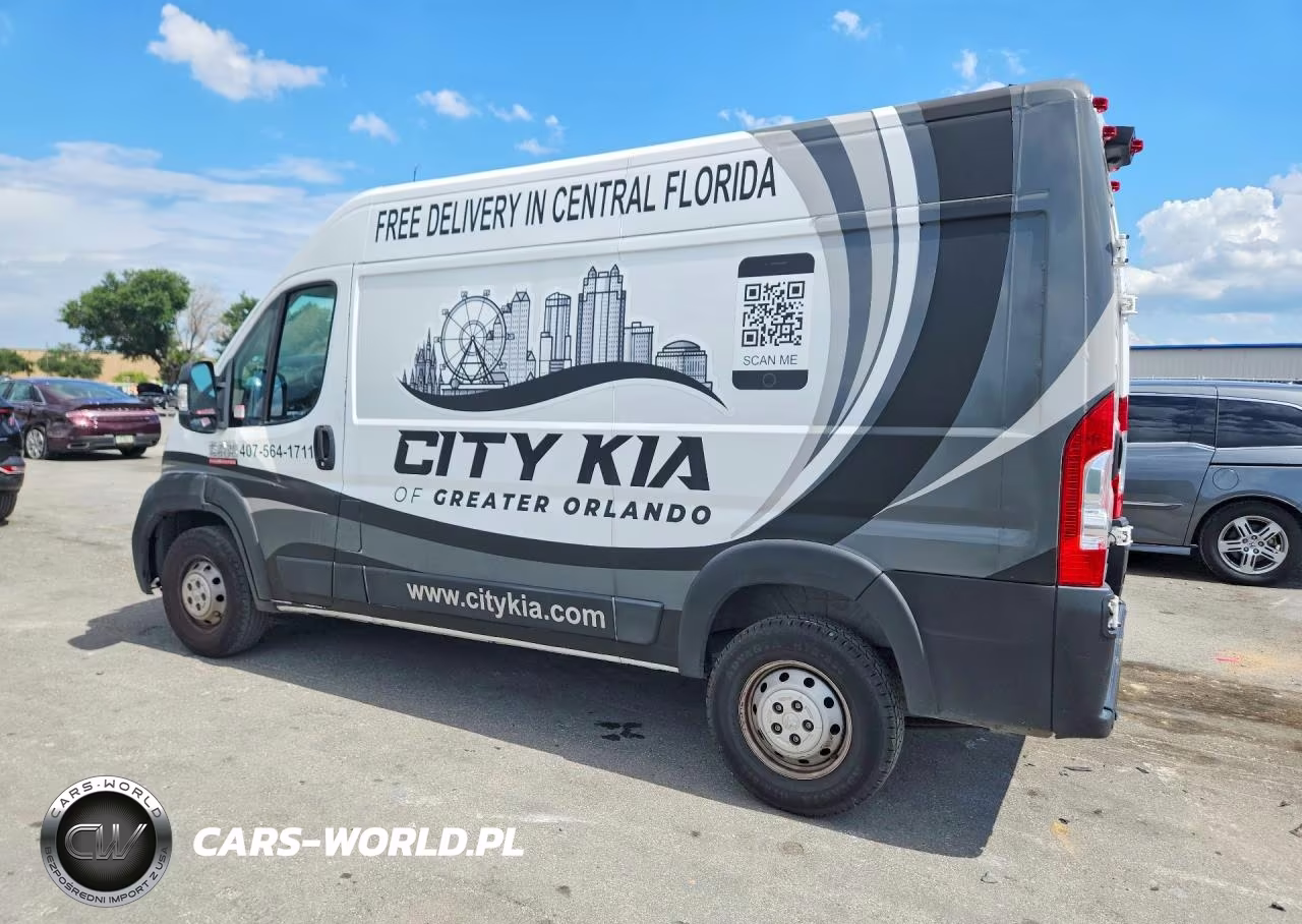 2019 Ram Promaster 2500 Delivery Van VIN:3C6TRVCG9KE557385 - 2