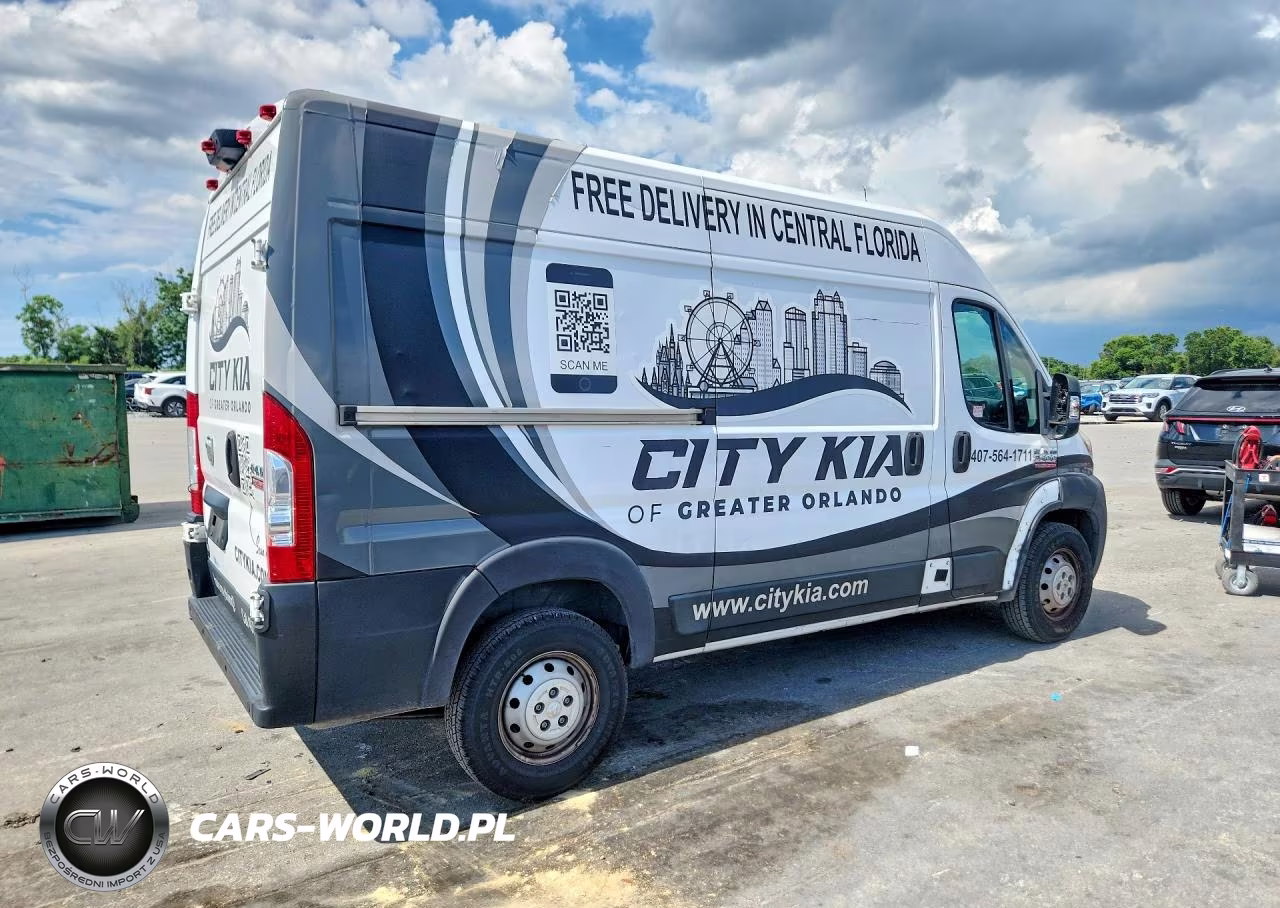 2019 Ram Promaster 2500 Delivery Van VIN:3C6TRVCG9KE557385 - 3