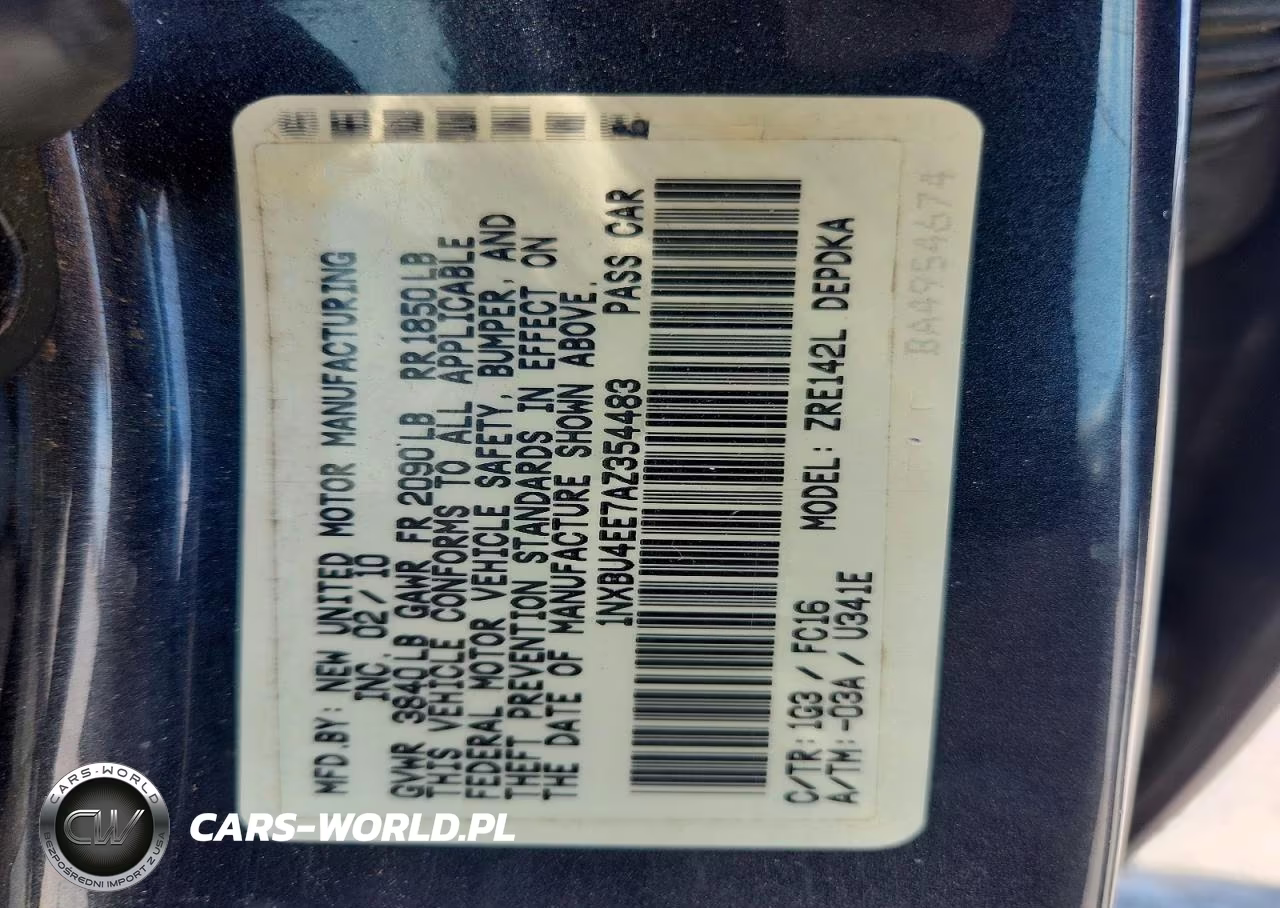 2010 Toyt Corolla VIN:1NXBU4EE7AZ354483 - 12