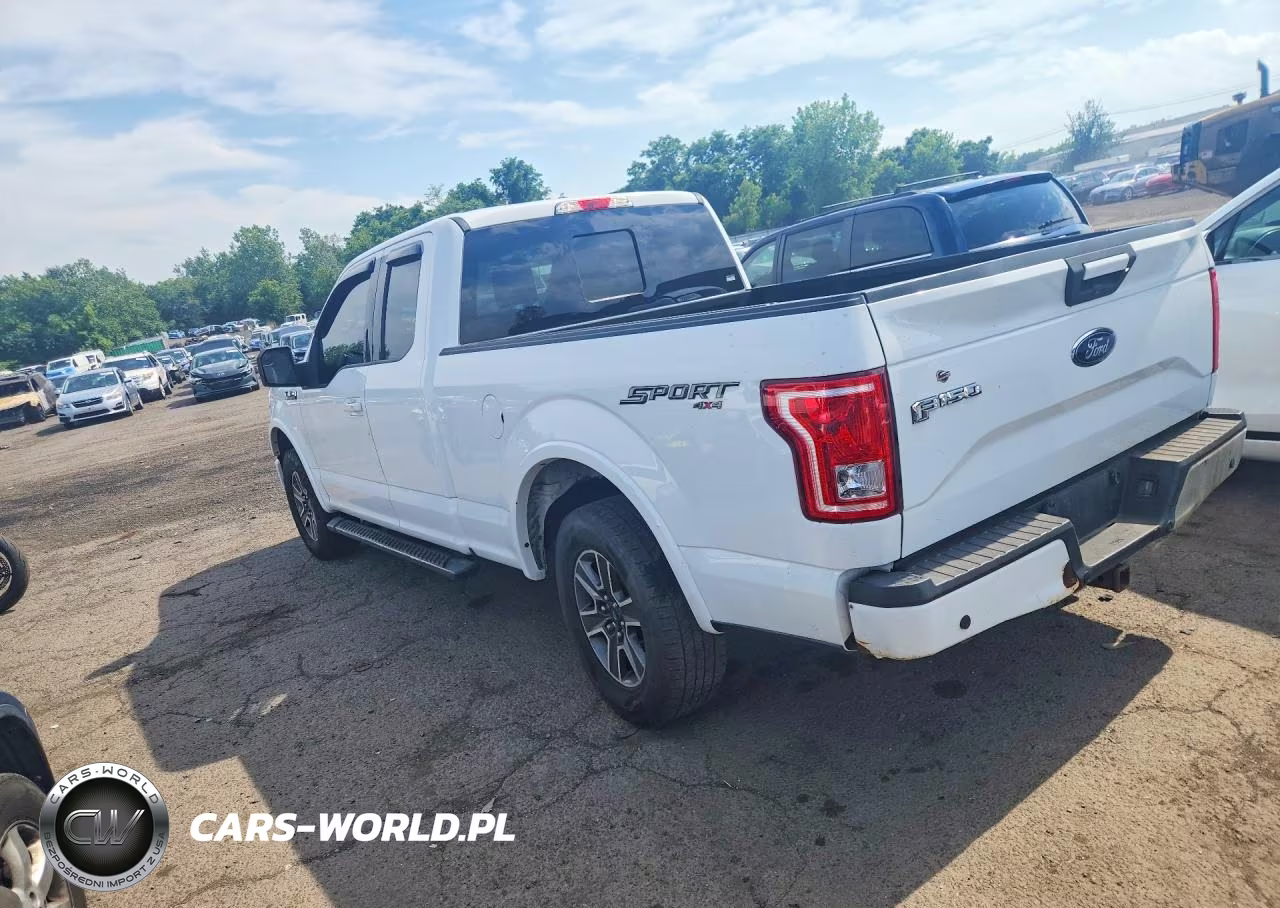 2017 Ford F150 Super Cab VIN:1FTFX1EF5HFB97412 - 2