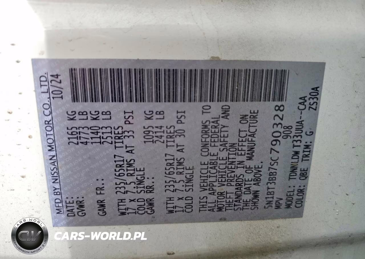 2025 Nissan Rogue Rock Creek VIN:5N1BT3BB7SC790328 - 14