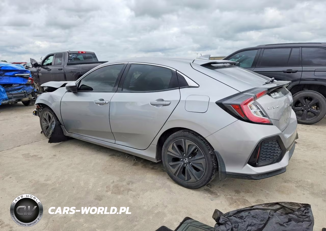 2019 Honda Civic Ex VIN:SHHFK7H64KU227510 - 2