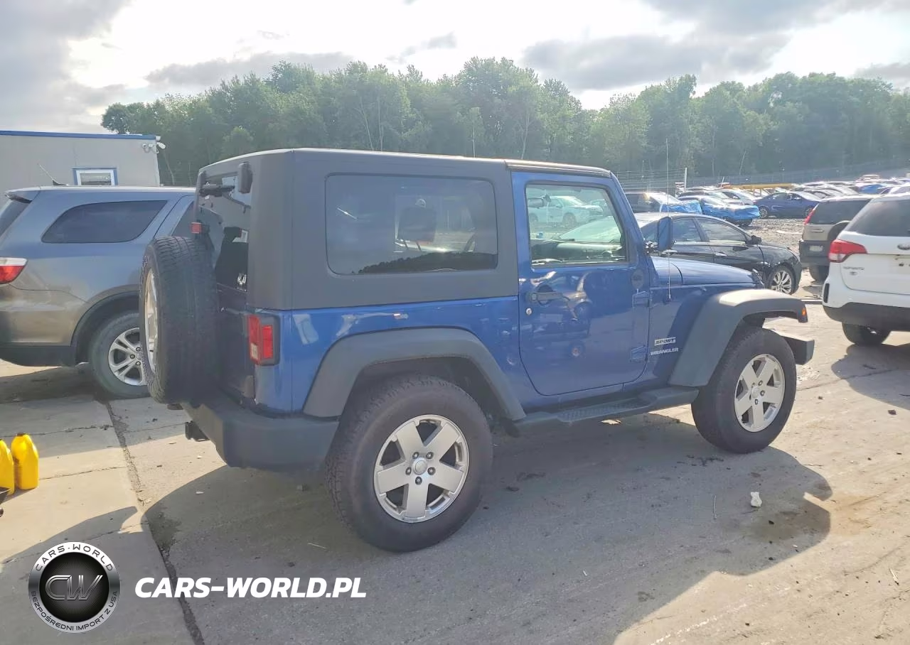 2010 Jeep Wrangler Sport VIN:1J4AA2D13AL106114 - 3